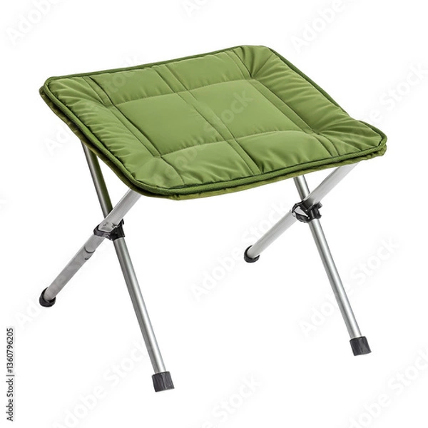 Fototapeta Folding tourist chair, on a transparent background