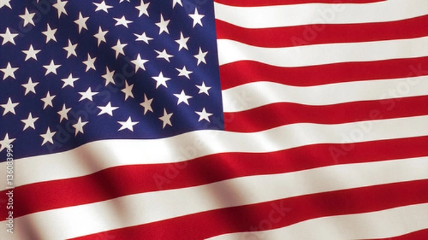 Obraz USA American Flag