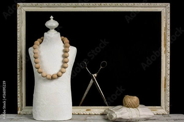 Obraz Tailoring and designing clothes