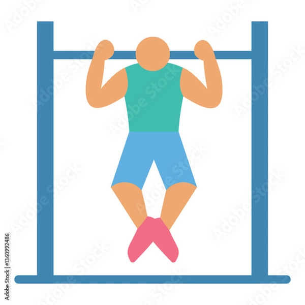 Fototapeta Pull Ups Icon