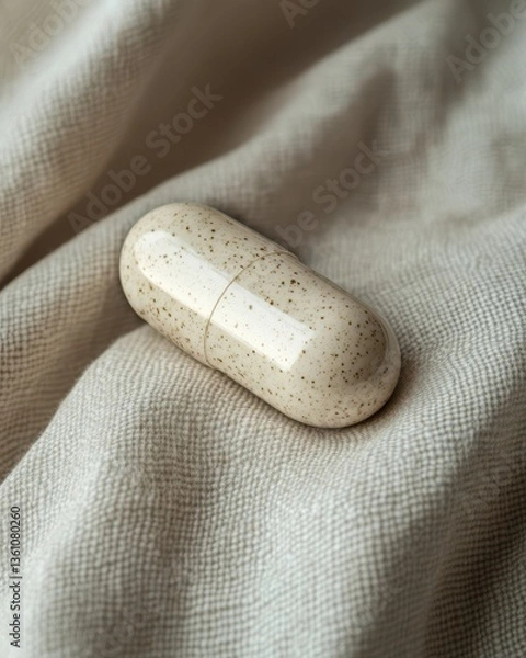 Obraz Fabric surface with capsule magnesium