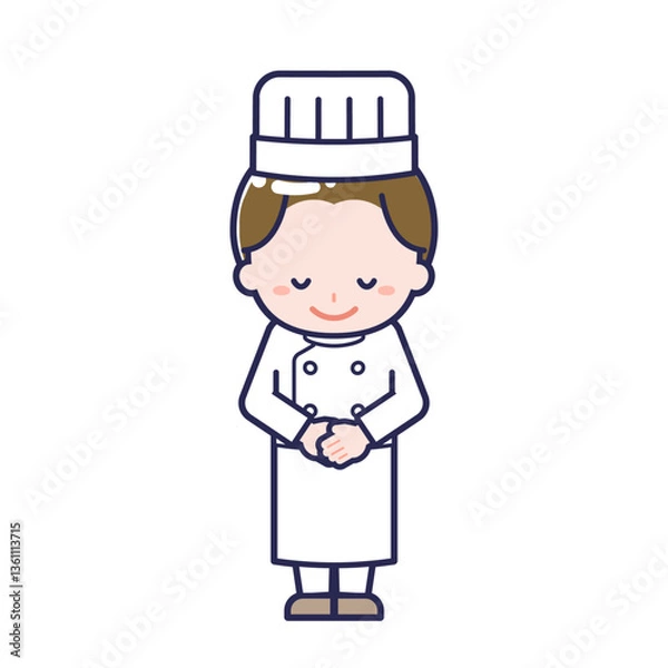 Obraz シェフ／男性 08