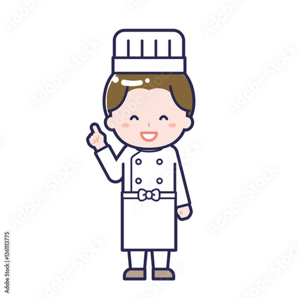 Obraz シェフ／男性 13