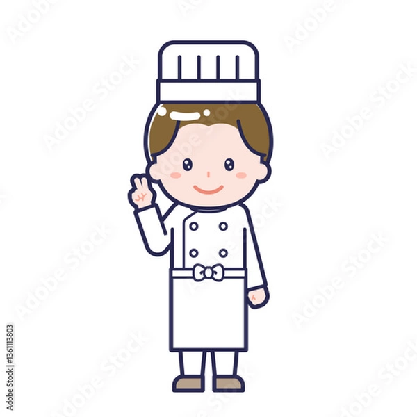 Obraz シェフ／男性 14