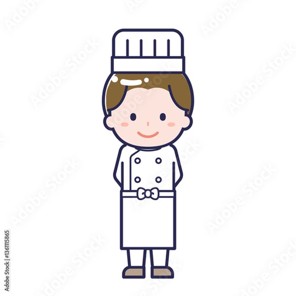 Obraz シェフ／男性 28