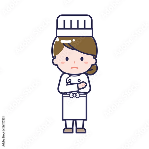 Obraz シェフ／女性 30