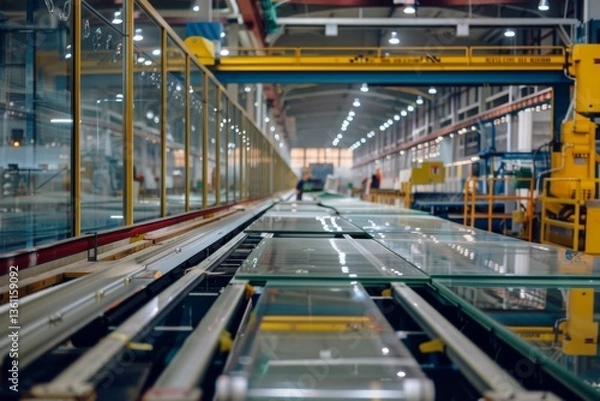 Obraz Insulated glass unit manufacturing line