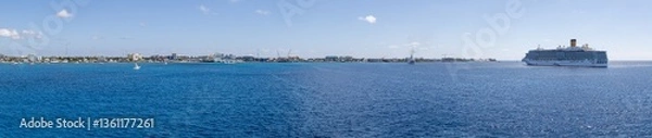 Fototapeta Views of Hog Sty Bay, Georgetown, Grand Cayman
