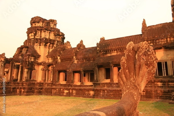 Obraz Angkor Wat at Sunset, Cambodia