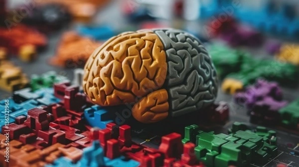 Fototapeta Problem-Solving Strategies: Mental techniques used to analyze and solve problems, focusing on efficiency and clarity in complex or difficult scenarios.
