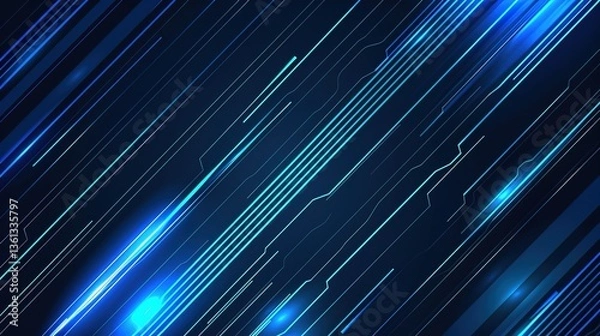 Obraz abstract blue background