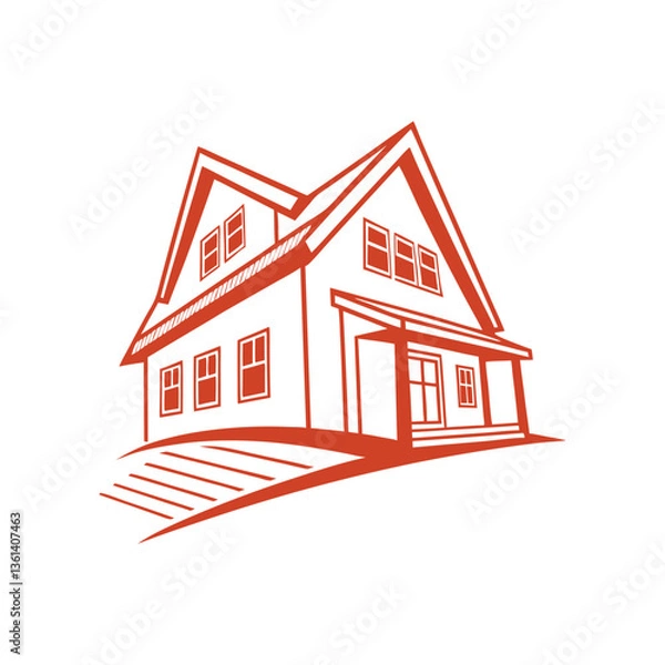 Obraz Bulding logo design