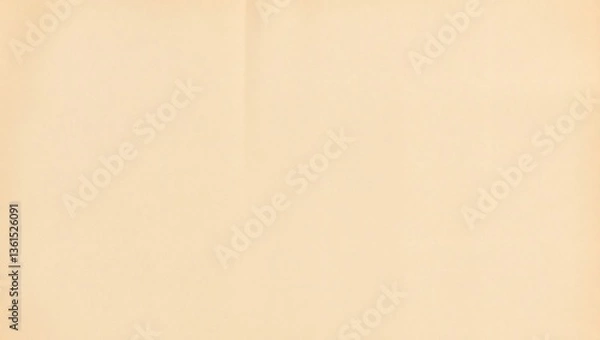 Fototapeta Aged brown paper texture presents a vintage, rough surface with a grunge pattern