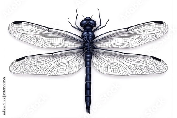 Obraz Dragonfly Illustration