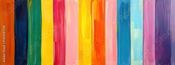 Fototapeta Wellness Colorful Stripes