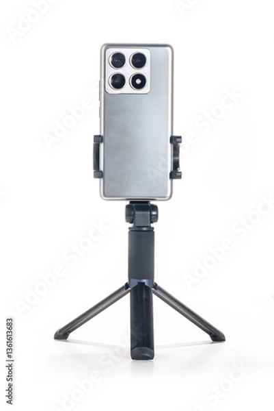 Obraz video camera on tripod