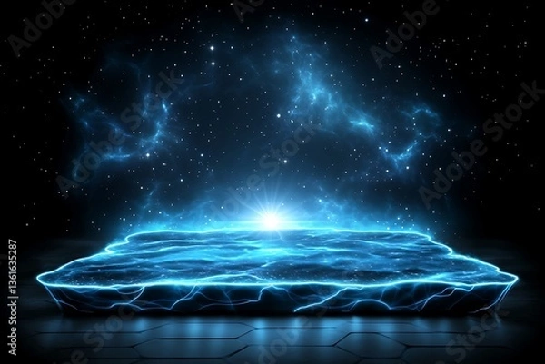 Obraz Futuristic Platform Display (1)