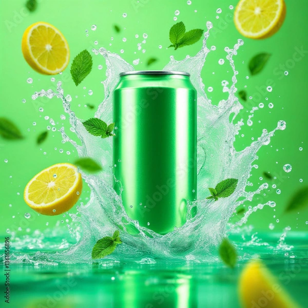 Fototapeta Eye-Catching Energy Drink Ads: Design Concepts That Work