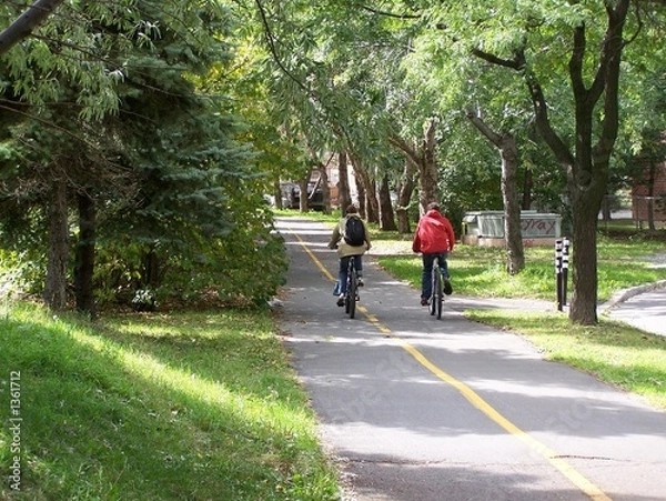 Obraz Cyclistes de Montréal