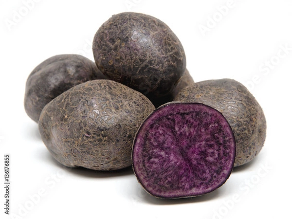 Obraz Blaue Kartoffeln