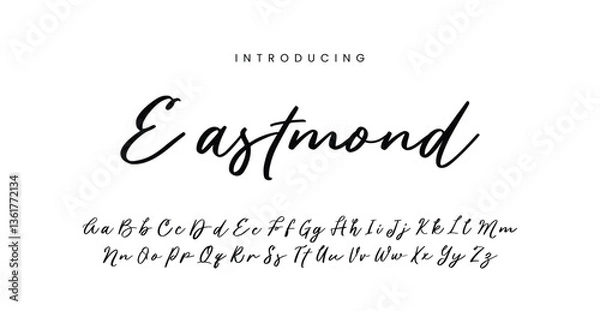 Fototapeta Eastmond-Playful Handwritten Font