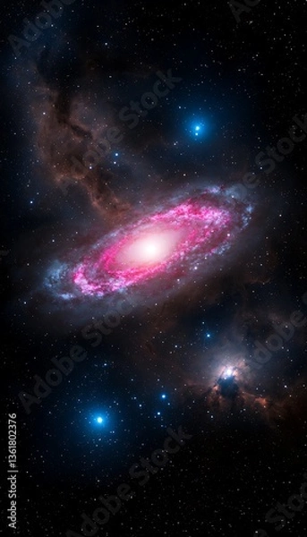 Obraz Galaxy Spiral Nebula Cosmic View