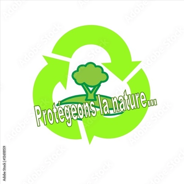 Obraz Protégeons la nature