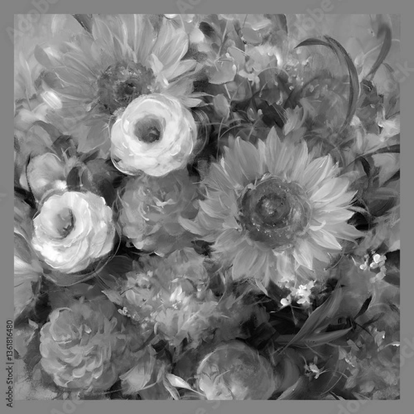 Fototapeta Shawl Scarf Pattern Graphic Design
