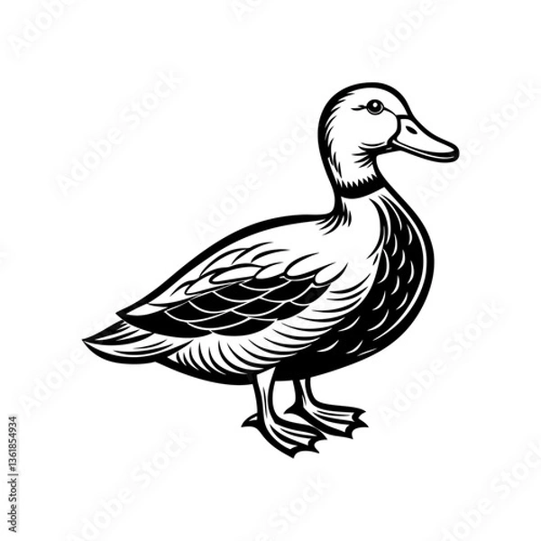 Obraz Duck vector