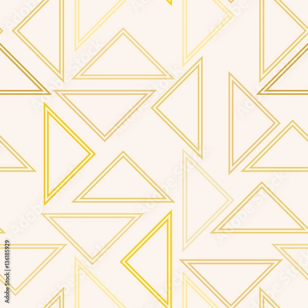 Obraz Abstraction, composed of different triangles