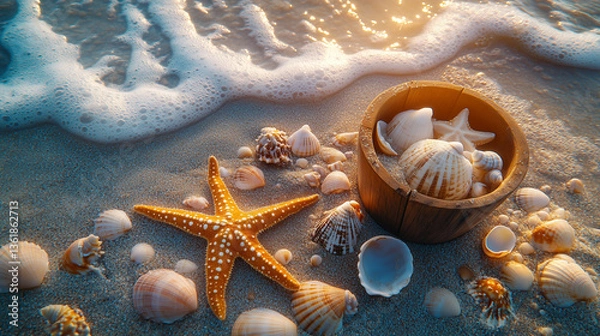 Obraz Shell Collector’s Paradise