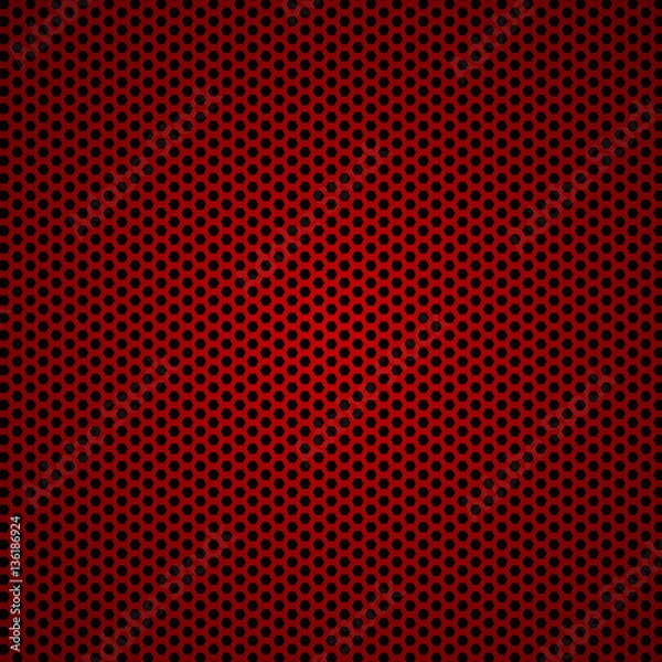 Obraz Red Carbon Fiber Seamless Patterns background