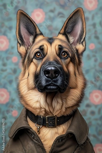 Obraz German Shepherd Portrait