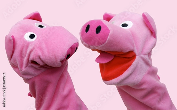 Obraz kukiełka świni