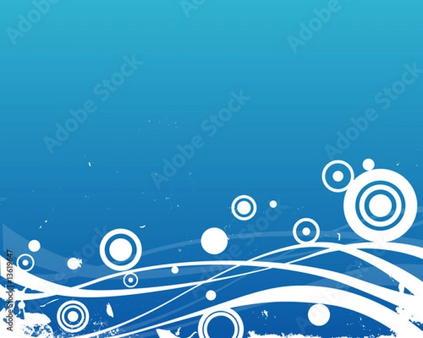 Obraz abstrakter retro hintergrund