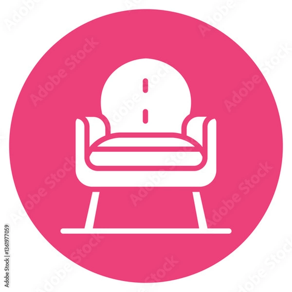 Fototapeta Armchair Vector Icon