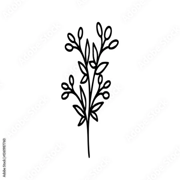 Fototapeta Leaves icon