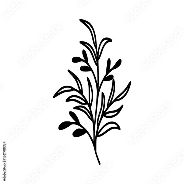 Fototapeta Leaves icon