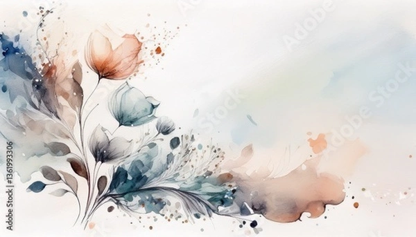 Obraz Floral background