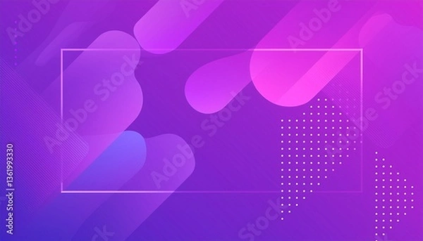 Obraz Glass morph abstract background