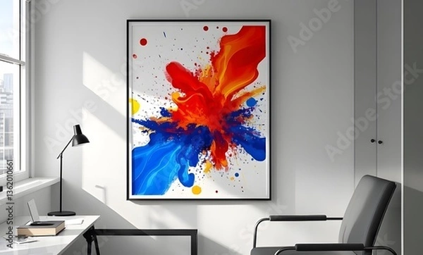 Obraz modern interior design