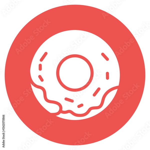 Fototapeta Floating Ring Vector Icon