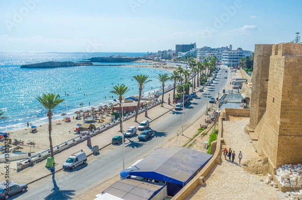 Obraz Linia brzegowa Monastir