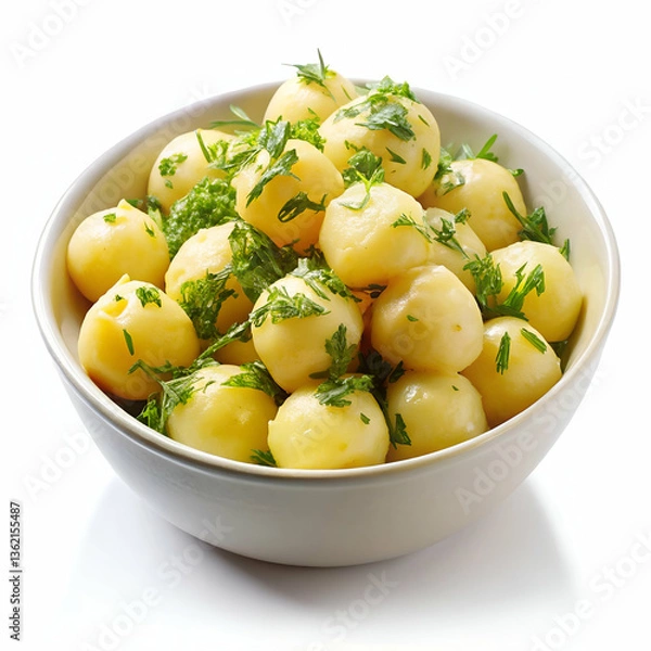 Obraz A classic side dish isolated on transparent background  
