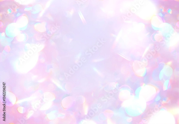 Obraz キラキラと輝く閃光の背景