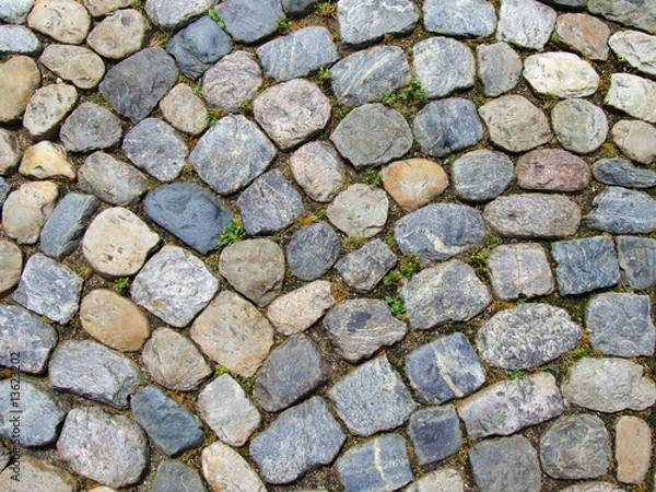 Fototapeta Straßenpflaster