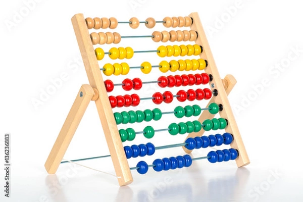 Fototapeta Abacus counting frame 