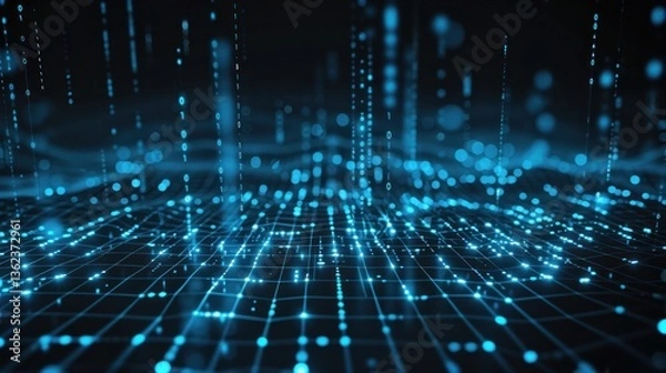 Obraz Abstract Digital Landscape