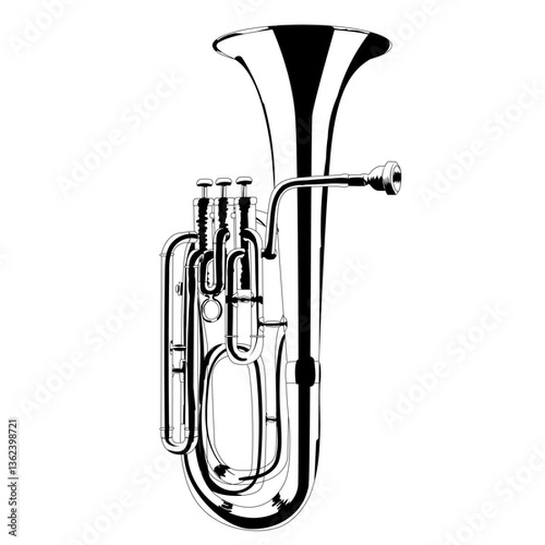 Obraz Baritone Horn