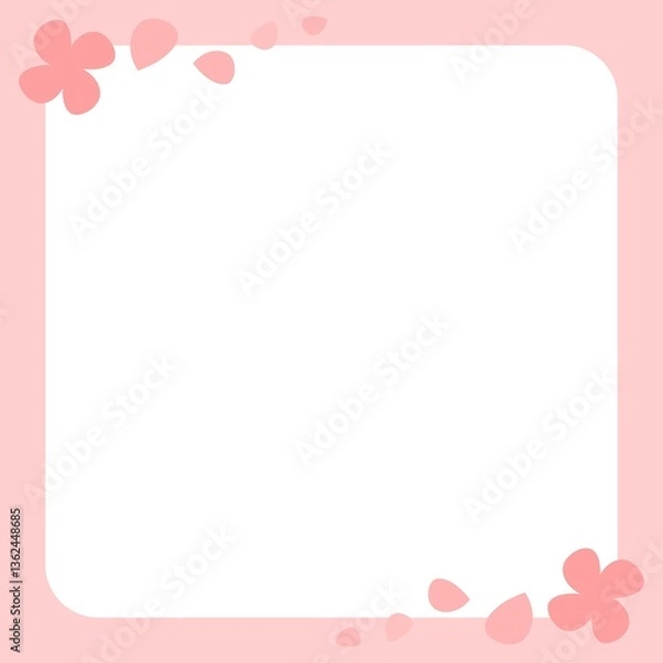 Obraz 벚꽃 메모지